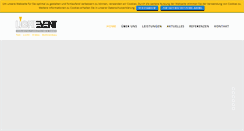 Desktop Screenshot of light-event.de